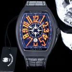 FRANCK MULLER Vanguard Yachting V45 Black PVD case 44mm watch